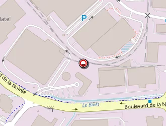 Carte de Martinet à Saint-quentin-fallavier