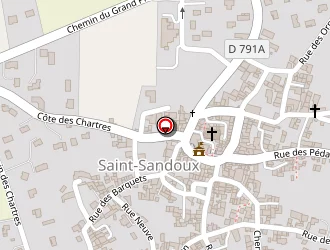 Carte de Marlène Esthétique à Saint-sandoux