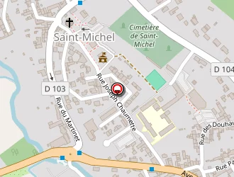 Carte de Ecole Publique à Saint-michel