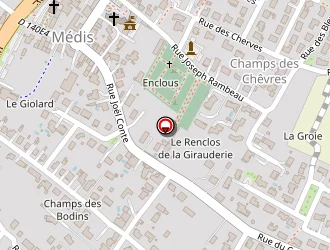 Carte de Paslin Christophe à Médis