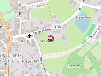 Carte de La Maçonnerie à Mornant