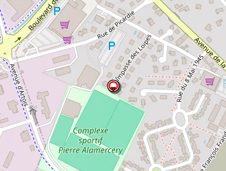 Carte de Ibis Budget à Saint-quentin-fallavier