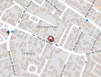 Carte de Logis De Melisandre à Vaux-sur-mer