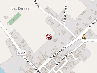 Carte de Espace California à Vibrac