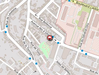 Carte de Palladium Gym à Angoulême