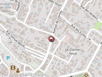 Carte de Hotel à Saint-palais-sur-mer