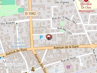 Carte de Aj2b à Montrond-les-bains