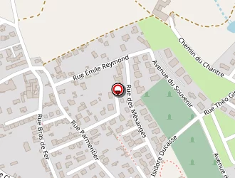 Carte de Stade De Bras De Fer à Chazelles-sur-lyon