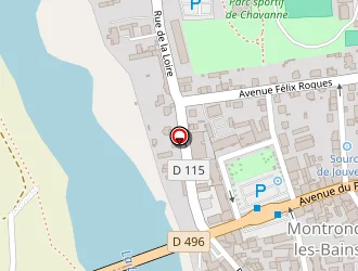 Carte de Adipro à Montrond-les-bains