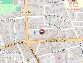 Carte de Fromagerie La Biche A Lait à Montrond-les-bains