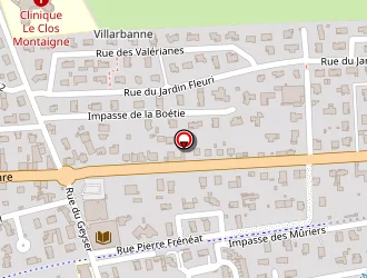 Carte de Julien Chantal à Montrond-les-bains