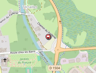 Carte de La Pause à Bourget-du-lac (le)