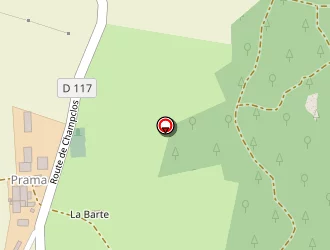 Carte de Pinet à Pignols