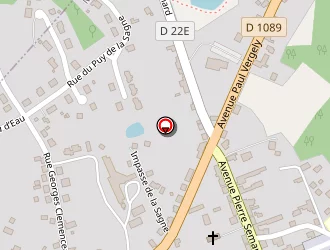 Carte de Antrop Eve à Merlines