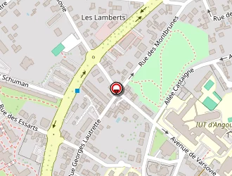 Carte de Denivelle Madeleine à Angoulême