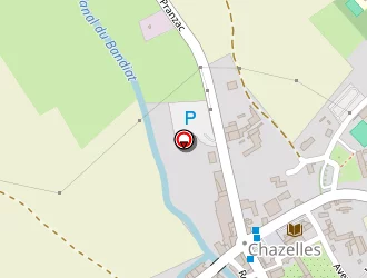 Carte de La Poste à Chazelles