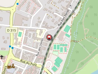 Carte de La Papetheque à Vernaison