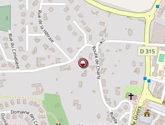 Carte de Centre Auto Sécurité Moderne Sécuritest (c.a.s.m.) à Ternay