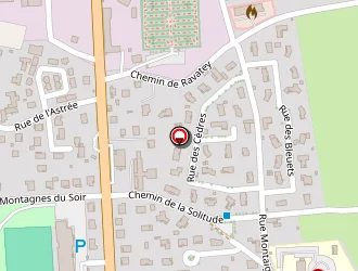 Carte de Rainex à Montrond-les-bains