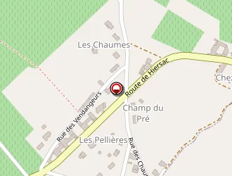 Carte de Fougerais Benoit à Saint-simeux