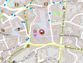 Carte de Yves Rocher à Angoulême