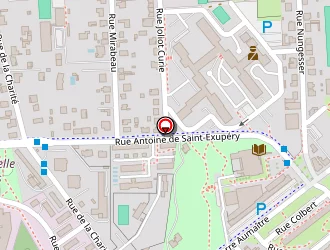 Carte de Boulodrome Saint Exupéry à Angoulême