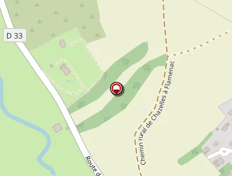 Carte de Hardy Raymond à Chazelles