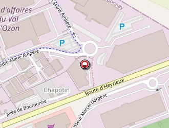 Carte de Cora à Chaponnay