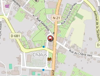 Carte de Lacote Jérémy à Châlus