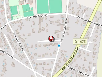 Carte de Rouseau Nicolas à Toussieu