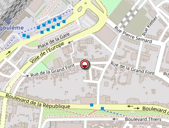 Carte de Maison D'arret D 'angoulème à Angoulême