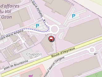 Carte de Prélodis à Chaponnay