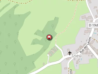 Carte de Laser Cheval à Izieu