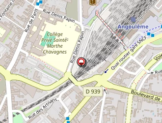 Carte de Adia Gambetta à Angoulême