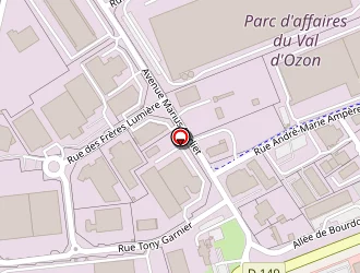 Carte de Ricci à Chaponnay