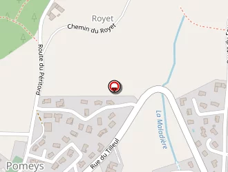 Carte de Talon Maud à Pomeys