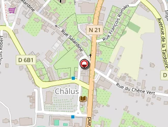 Carte de Complexe Robert Dollier à Châlus