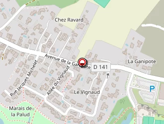 Carte de Crespotelec à Saint-palais-sur-mer