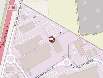 Carte de Pad Industrie à Chaponnay