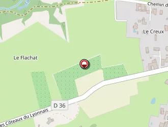 Carte de Le Clos Du Pontet à Orliénas