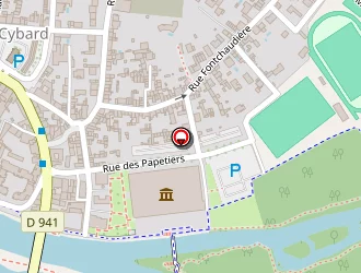 Carte de Musée Du Papier à Angoulême