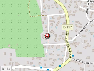 Carte de Garage Ganivet Clair à Charly