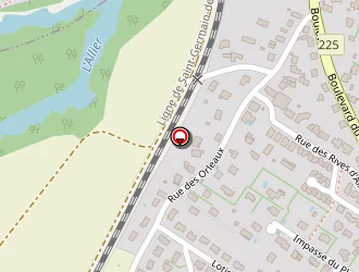 Carte de Celine Coiffure à Vic-le-comte