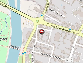 Carte de Echiquier à Angoulême