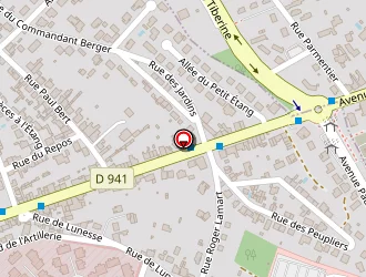 Carte de Centre E. Leclerc à Angoulême