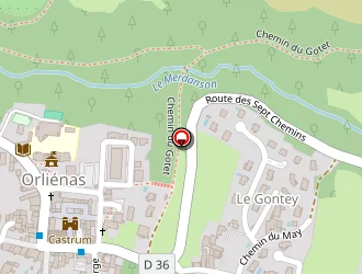 Carte de Caterini Fabrice à Orliénas