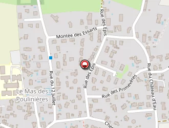 Carte de Lathuillière Electroménager à Toussieu