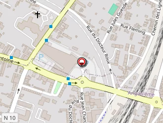 Carte de Volvo Groupe Péricaud Concessionnaire à Angoulême