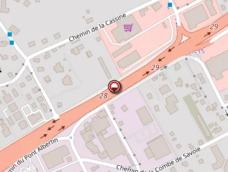 Carte de Bompas à Albertville