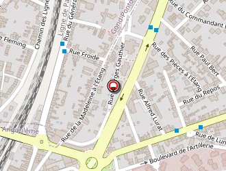 Carte de La Pizz' à Body à Angoulême